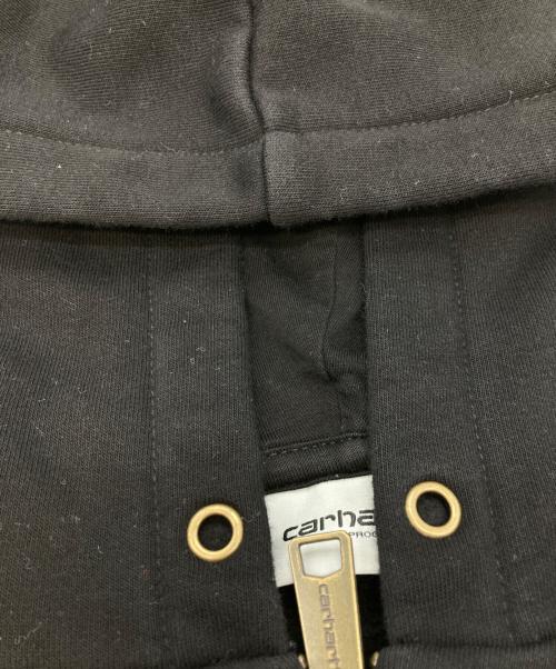 CarHartt（カーハート）CarHartt (カーハート) 裏起毛ジップパーカー/カーハート/HOODED CHASE JACKET ブラック サイズ:Ｍの古着・服飾アイテム