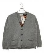 MASTER BUNNY EDITION×ROBERTO COLLINAマスターバニーエディション×ロベルトコリーナ）の古着「ニットカーディガン」｜グレー