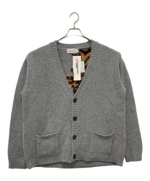 MASTER BUNNY EDITION（マスターバニーエディション）MASTER BUNNY EDITION (マスターバニーエディション) ROBERTO COLLINA (ロベルトコリーナ) ニットカーディガン グレー サイズ:7の古着・服飾アイテム
