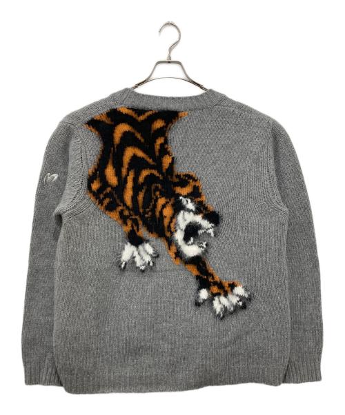 MASTER BUNNY EDITION（マスターバニーエディション）MASTER BUNNY EDITION (マスターバニーエディション) ROBERTO COLLINA (ロベルトコリーナ) ニットカーディガン グレー サイズ:7の古着・服飾アイテム