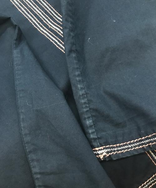 MARNI（マルニ）MARNI (マルニ) 半袖ブラウス/マル二/CAMAW56A05TCV60 ネイビー サイズ:Ｍの古着・服飾アイテム