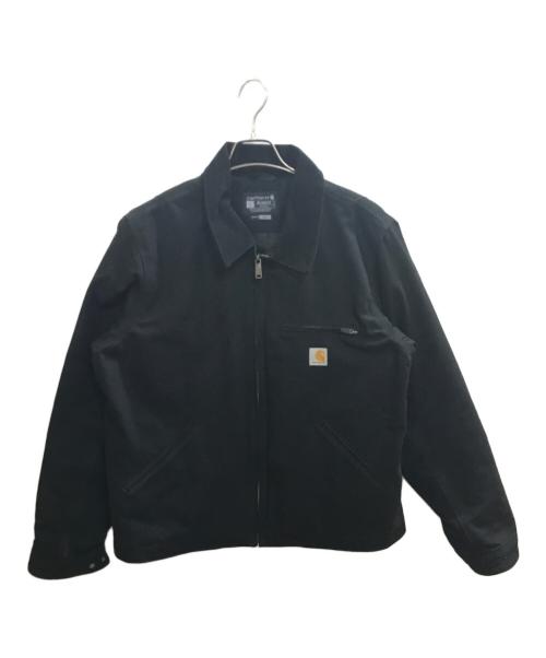CarHartt（カーハート）CarHartt (カーハート) DUCK DETROIT JACKET BLANKET LINED ダック デトロイトジャケット/カーハート/OJ3828-M ブラック サイズ:Ｌの古着・服飾アイテム