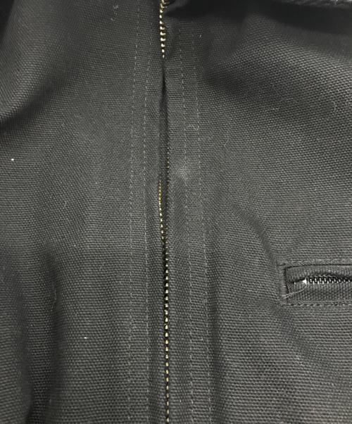 CarHartt（カーハート）CarHartt (カーハート) DUCK DETROIT JACKET BLANKET LINED ダック デトロイトジャケット/カーハート/OJ3828-M ブラック サイズ:Ｌの古着・服飾アイテム