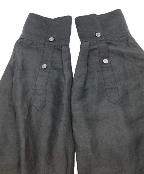 IENA（イエナ）IENA (イエナ) ラミーリヨセルショートシャツ/イエナ/25050900083010 ブラック サイズ:表記なしの古着・服飾アイテム