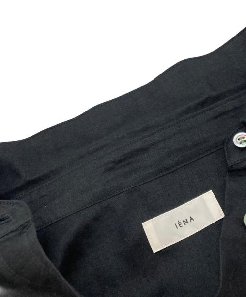 IENA（イエナ）IENA (イエナ) ラミーリヨセルショートシャツ/イエナ/25050900083010 ブラック サイズ:表記なしの古着・服飾アイテム