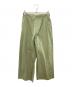 IENA（イエナ）の古着「コットンライトツイルタックパンツ/イエナ/24030900403010」｜グリーン