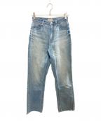 YANUKヤヌーク）の古着「カットオフデニムパンツ/ヤヌーク/57141504」｜ブルー