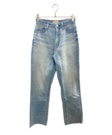 YANUK（ヤヌーク）の古着「カットオフデニムパンツ/ヤヌーク/57141504」｜ブルー