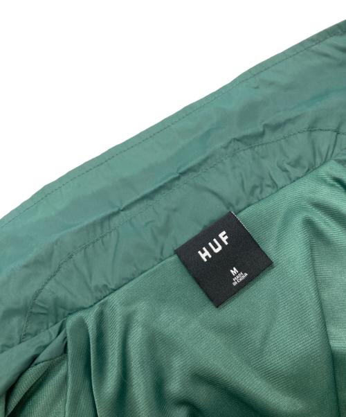 HUF（ハフ）HUF (ハフ) コーチジャケット/ハフ/JK00390 グリーン サイズ:Ｍの古着・服飾アイテム