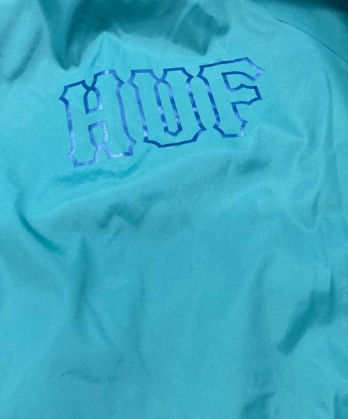 HUF（ハフ）HUF (ハフ) コーチジャケット/ハフ/JK00390 グリーン サイズ:Ｍの古着・服飾アイテム
