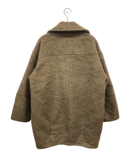 Happy John（ハッピージョン）Happy John (ハッピージョン) ウールブレンドシャギーコクーンPコート/ハッピージョン/HJPAS1024001 カーキ サイズ:Freeの古着・服飾アイテム