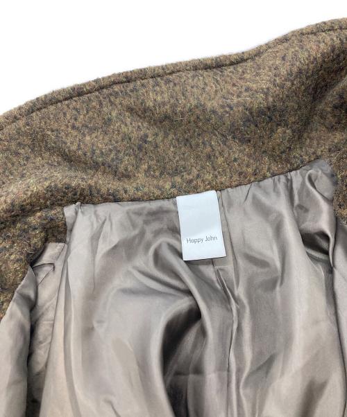 Happy John（ハッピージョン）Happy John (ハッピージョン) ウールブレンドシャギーコクーンPコート/ハッピージョン/HJPAS1024001 カーキ サイズ:Freeの古着・服飾アイテム