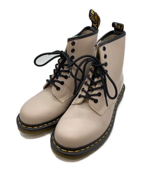 Dr.Martens（ドクターマーチン）Dr.Martens (ドクターマーチン) 1460 8ホールブーツ/ドクターマーチン ベージュ サイズ:25cm(UK6)の古着・服飾アイテム