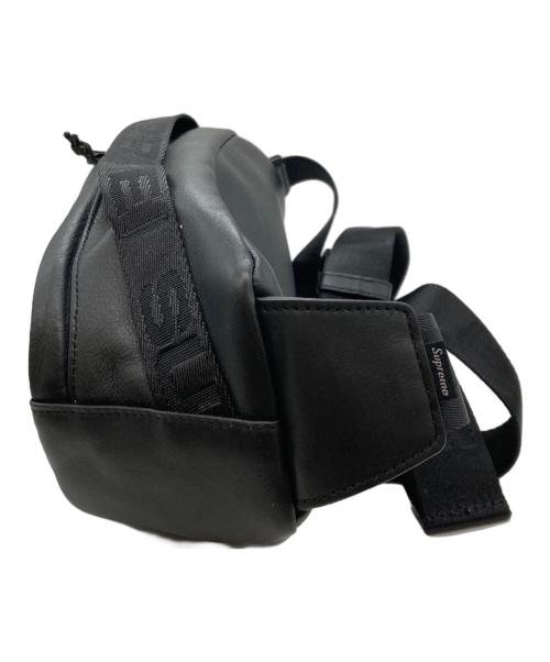 SUPREME（シュプリーム）SUPREME (シュプリーム) 23AＷ Leather Waist Bag/シュプリーム ブラックの古着・服飾アイテム