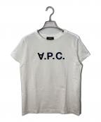 A.P.C.アーペーセー）の古着「JERSEY BASIQUE O BLANC/アーペーセー/23222-1-96771」｜ホワイト×ネイビー