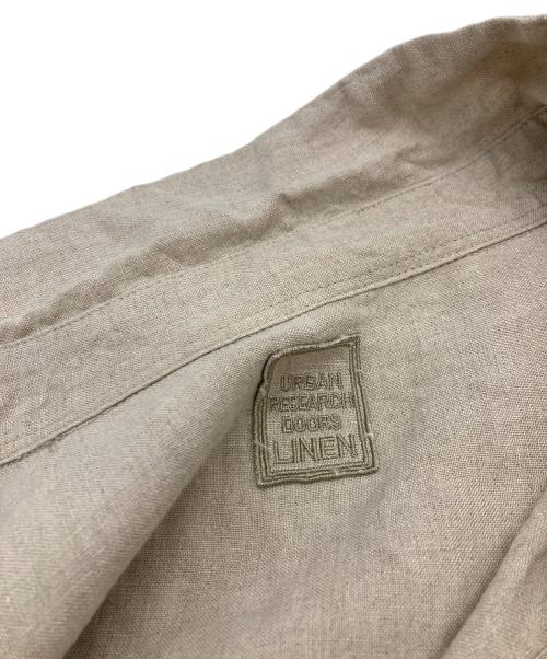 URBAN RESEARCH DOORS（アーバンリサーチドアーズ）URBAN RESEARCH DOORS (アーバンリサーチドアーズ) リネンバックタックシャツワンピース/アーバンリサーチドアーズ/DR95-26M501 ベージュ サイズ:Freeの古着・服飾アイテム
