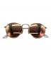 RAY-BAN（レイバン）の古着「ラウンドメタルサングラス/レイバン/RB3447」｜ゴールド