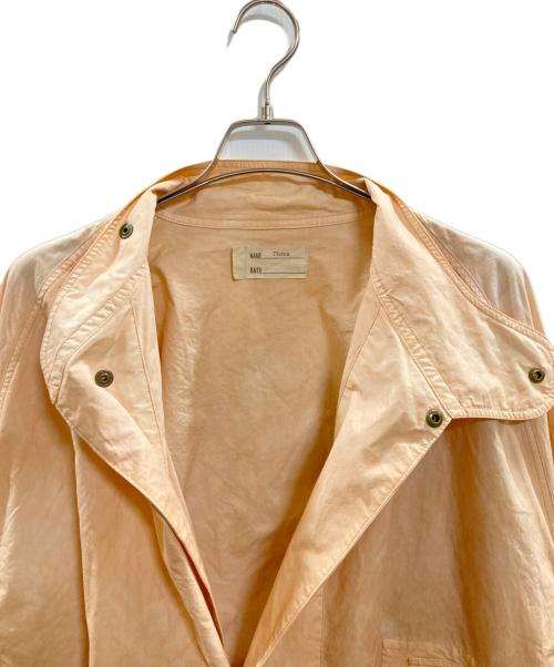 77circa（ナナナナサーカ）77circa (ナナナナサーカ) リメイクコットンコート/ナナナナサーカ オレンジ サイズ:Freeの古着・服飾アイテム