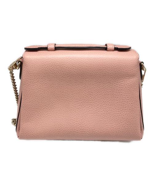 GUCCI（グッチ）GUCCI (グッチ) インターロッキングGチェーンショルダーバッグ/グッチ/510302/493075 ピンクの古着・服飾アイテム