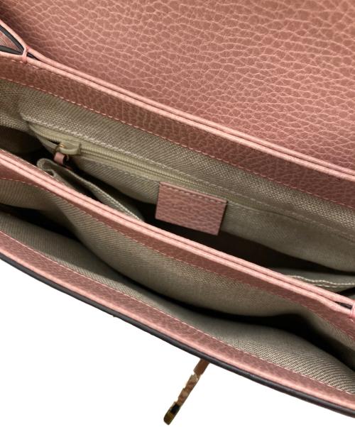 GUCCI（グッチ）GUCCI (グッチ) インターロッキングGチェーンショルダーバッグ/グッチ/510302/493075 ピンクの古着・服飾アイテム