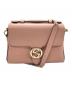 GUCCI（グッチ）の古着「インターロッキングGチェーンショルダーバッグ/グッチ/510302/493075」｜ピンク