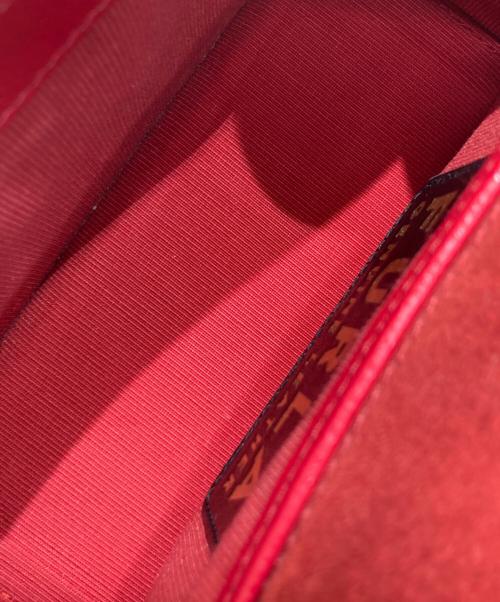 FURLA（フルラ）FURLA (フルラ) 1927 S CROSSBODYチェーンショルダーバッグ/フルラ/BAFKACO レッドの古着・服飾アイテム