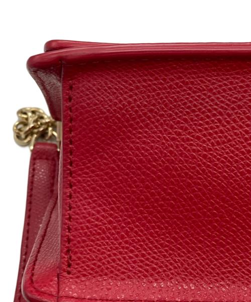 FURLA（フルラ）FURLA (フルラ) 1927 S CROSSBODYチェーンショルダーバッグ/フルラ/BAFKACO レッドの古着・服飾アイテム