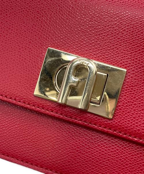 FURLA（フルラ）FURLA (フルラ) 1927 S CROSSBODYチェーンショルダーバッグ/フルラ/BAFKACO レッドの古着・服飾アイテム