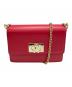 FURLA（フルラ）の古着「1927 S CROSSBODYチェーンショルダーバッグ/フルラ/BAFKACO」｜レッド