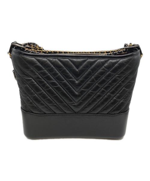 CHANEL（シャネル）CHANEL (シャネル) ガブリエル ホーボー ラージ ゴールド/シャネル/A93824/29094579 ブラックの古着・服飾アイテム
