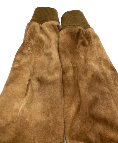 quattrocchi（クアトロッキ）quattrocchi (クアトロッキ) スウェードバルスタージャケット/クアトロッキ ベージュ サイズ:XLの古着・服飾アイテム