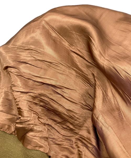 quattrocchi（クアトロッキ）quattrocchi (クアトロッキ) スウェードバルスタージャケット/クアトロッキ ベージュ サイズ:XLの古着・服飾アイテム