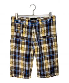 tricot COMME des GARCONS（トリココムデギャルソン）の古着「ハーフパンツ/トリココムデギャルソン/TA-P020/AD2007」｜イエロー×ブラウン