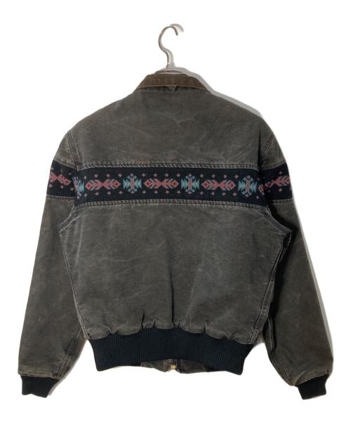 CarHartt（カーハート）CarHartt (カーハート) 90’ｓサウスウエストジャケット/カーハート/USA製 ブラック サイズ:Ｍの古着・服飾アイテム