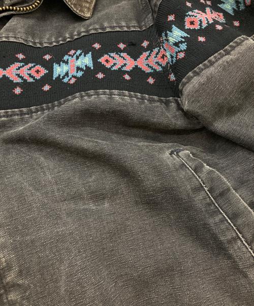 CarHartt（カーハート）CarHartt (カーハート) 90’ｓサウスウエストジャケット/カーハート/USA製 ブラック サイズ:Ｍの古着・服飾アイテム