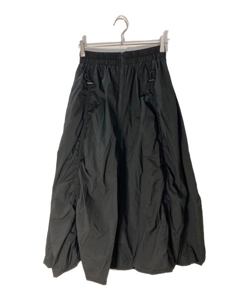 emmi atelier（エミアトリエ）emmi atelier (エミアトリエ) ボリュームドロストジップアップスカート/エミアトリエ/13WFS241034 ブラックの古着・服飾アイテム