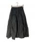 emmi atelier（エミアトリエ）の古着「ボリュームドロストジップアップスカート/エミアトリエ/13WFS241034」｜ブラック