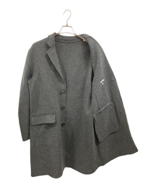 B-SHOP（ビショップ）B-SHOP (ビショップ) チェスターコート/B-8583/ビショップ グレー サイズ:Ｌの古着・服飾アイテム