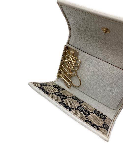 GUCCI（グッチ）GUCCI (グッチ) キーケース/グッチ/1323 ホワイトの古着・服飾アイテム