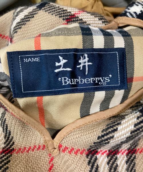 Burberry's（バーバリー）Burberry's (バーバリーズ) 裏地ノヴァチェックライナー付ステンカラーコート ベージュ サイズ:175の古着・服飾アイテム
