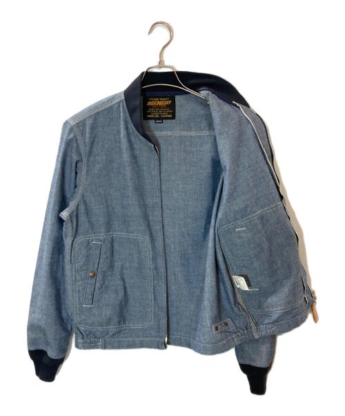 IRON HEART（アイアンハート）IRON HEART (アイアンハート) シャンブレーブルゾン/アイアンハート/ インディゴ サイズ:Mの古着・服飾アイテム
