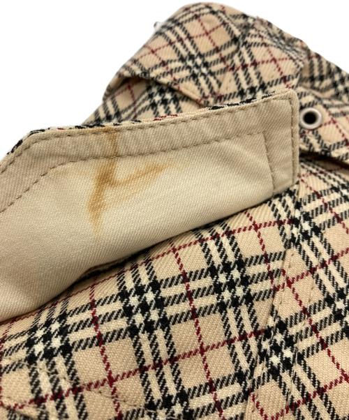 BURBERRY BLUE LABEL（バーバリー ブルー レーベル）BURBERRY BLUE LABEL (バーバリーロンドンブルーレーベル) チェックスカート/バーバリーロンドンブルーレーベル/FXF40-646-43 ベージュ サイズ:Sの古着・服飾アイテム