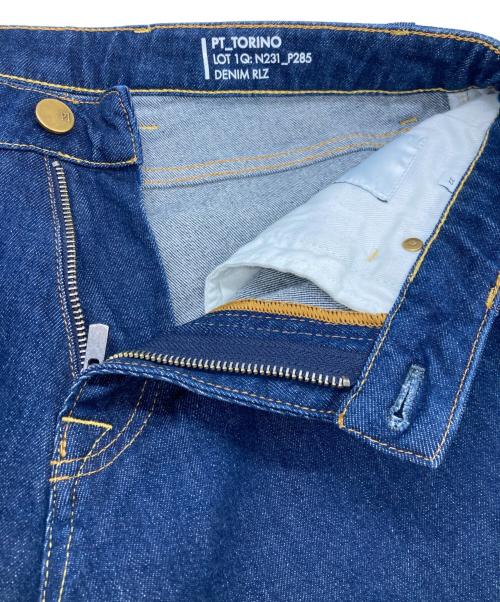 PT TORINO（ピーティートリノ）PT TORINO (ピーティートリノ) TOMORROW LAND (トゥモローランド) デニムパンツ/ピーティートリノ/トゥモローランド/TOM1 インディゴ サイズ: 81cm (W32)の古着・服飾アイテム