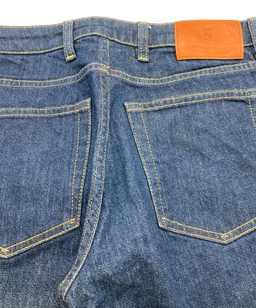 PT TORINO（ピーティートリノ）PT TORINO (ピーティートリノ) TOMORROW LAND (トゥモローランド) デニムパンツ/ピーティートリノ/トゥモローランド/TOM1 インディゴ サイズ: 81cm (W32)の古着・服飾アイテム