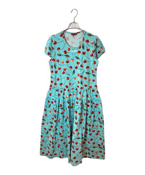 PINK HOUSE（ピンクハウス）PINK HOUSE (ピンクハウス) カットソーワンピース/ピンクハウス/P015IUAL23 B ブルー サイズ:Freeの古着・服飾アイテム