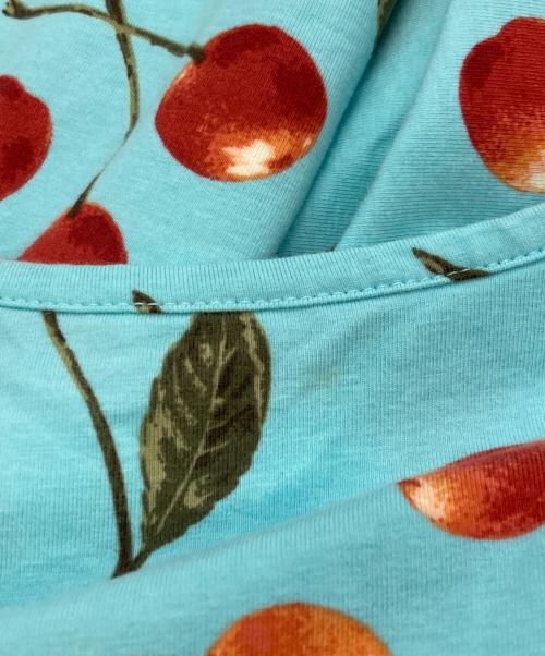 PINK HOUSE（ピンクハウス）PINK HOUSE (ピンクハウス) カットソーワンピース/ピンクハウス/P015IUAL23 B ブルー サイズ:Freeの古着・服飾アイテム