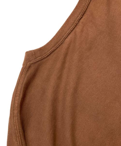 AURALEE（オーラリー）AURALEE (オーラリー) LUSTER PLAITING LONG SLEEVE TEE/オーラリー/A20AP01GT ブラウン サイズ:3/Lの古着・服飾アイテム