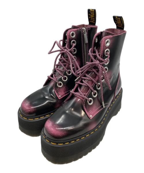 Dr.Martens（ドクターマーチン）Dr.Martens (ドクターマーチン) JADON MAX8ホールブーツ/ドクターマーチン/バレンタイン限定 FONDANT PINK サイズ:UK5の古着・服飾アイテム