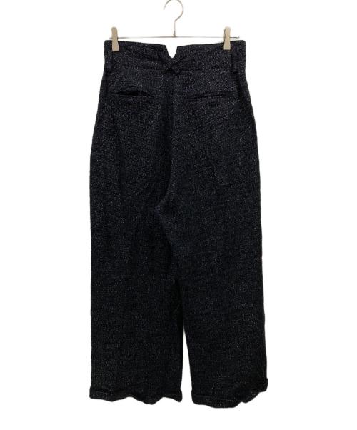 foufou（フーフー）foufou (フーフー) fancy tweed wide pants ネイビー サイズ:1の古着・服飾アイテム