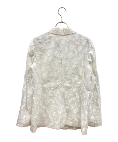 EMPORIO ARMANI（エンポリオアルマーニ）EMPORIO ARMANI (エンポリオアルマーニ) テーラードジャケット/エンポリオアルマーニ/WNG40T W9918 ホワイト サイズ:42/Sの古着・服飾アイテム